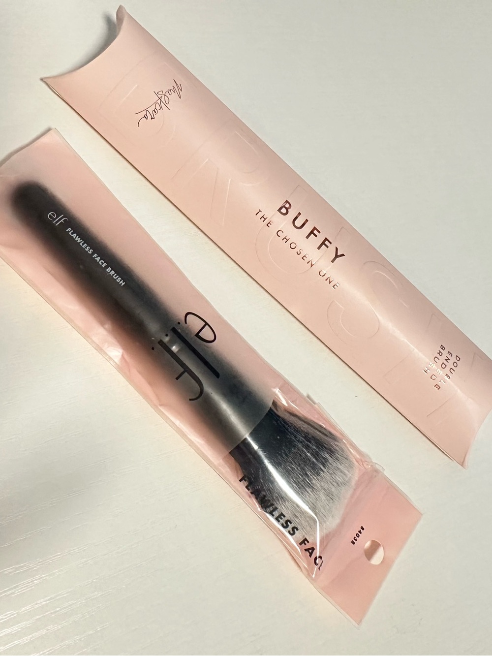NEW ELF Flawless Face Brush and Maskcara Double Ended Buff Brush